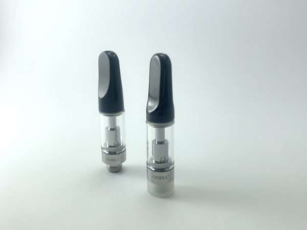 Dynaboo ~ CCell TH205 Cartridge with Screw on Black Ceramic and Plastic Mouthpiece