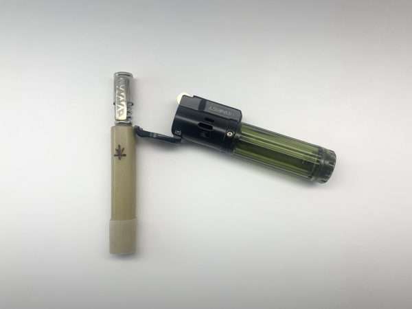 Dynaboo ~ Aquaboo Dry Herb Vape with Honest Torch as distance gauge