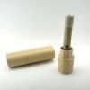 Dynaboo ~ Aquaboo Dry Herb Vape standing in magnetic lid of stash tube
